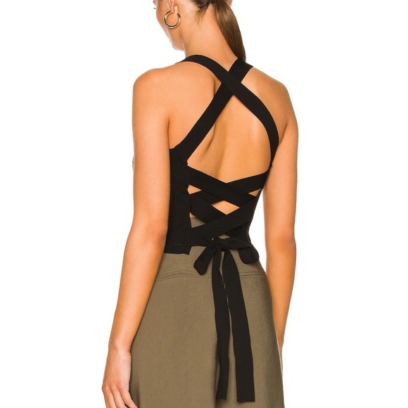 Tie back tank top - Picture 2 of 2